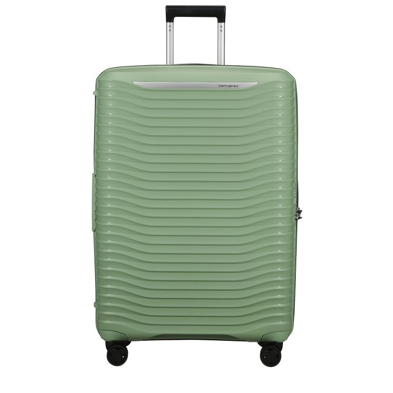 Koffer Upscape Spinner 75 erweiterbar auf 114 Liter Stone Green, Farbe: grün/oliv, Marke: Samsonite, EAN: 5400520225399, Bild 1 von 12