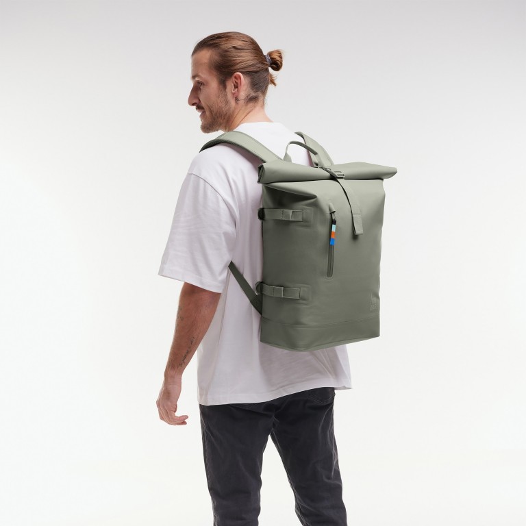 Rucksack Rolltop 2.0 Bass, Farbe: grün/oliv, Marke: Got Bag, EAN: 4260483886607, Abmessungen in cm: 33x43x16, Bild 7 von 13