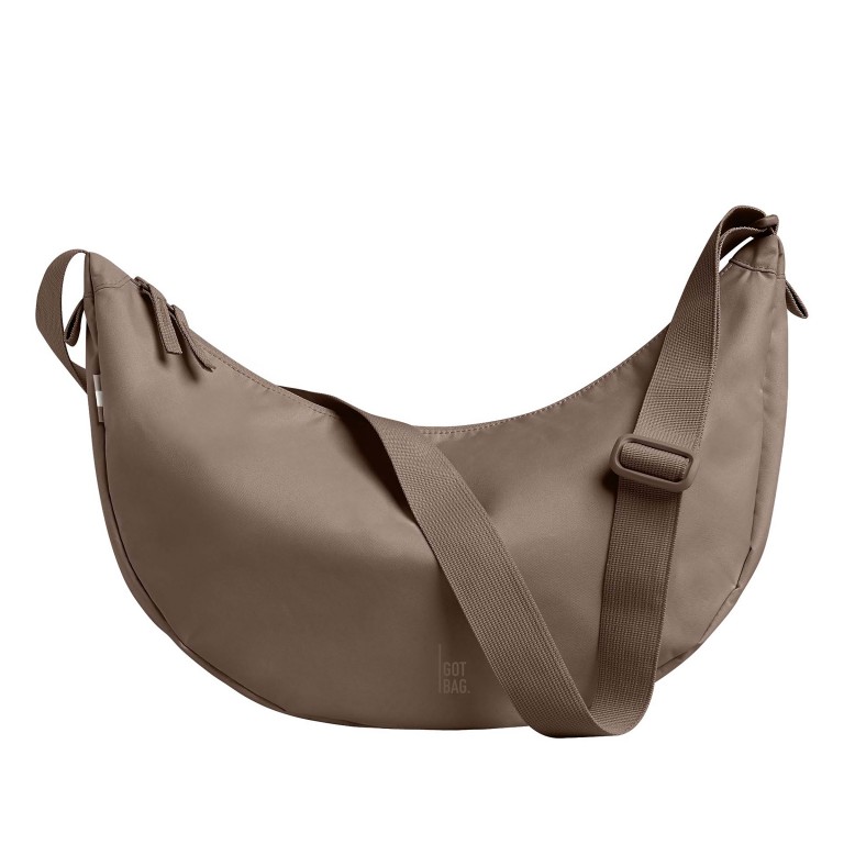 Beuteltasche Moon Bag Large Monochrome Oyster, Farbe: taupe/khaki, Marke: Got Bag, EAN: 4260483887260, Abmessungen in cm: 45x30x15, Bild 1 von 8