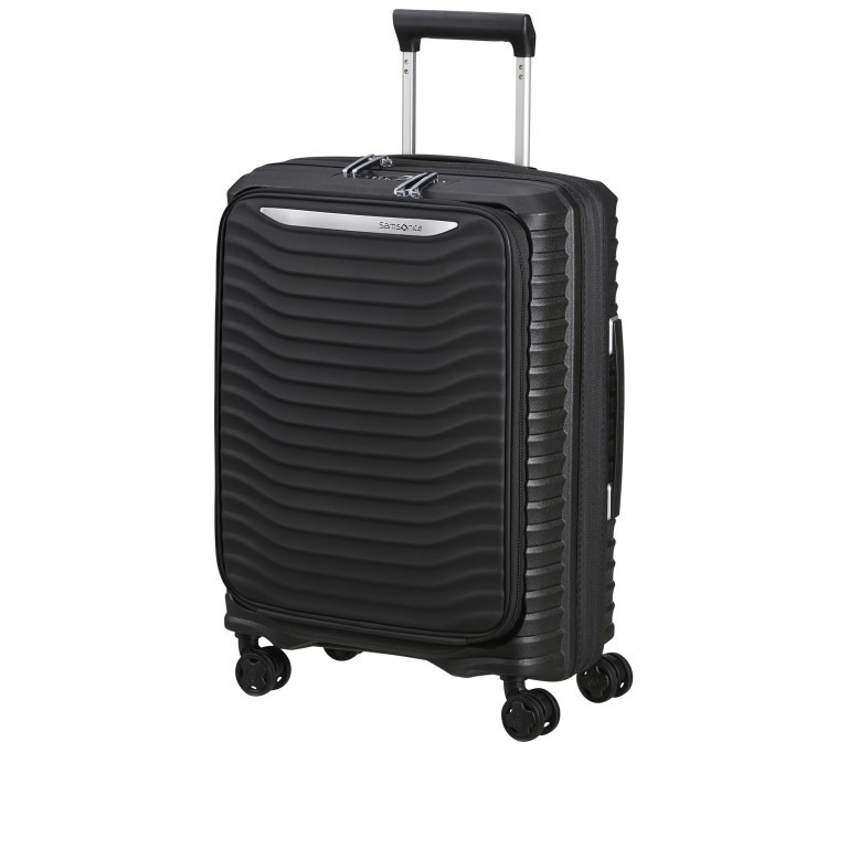 Handgepäck-Trolley Upscape Spinner 55 Easy Access, Farbe: schwarz, blau/petrol, grün/oliv, Marke: Samsonite, Abmessungen in cm: 40x55x23, Bild 2 von 15