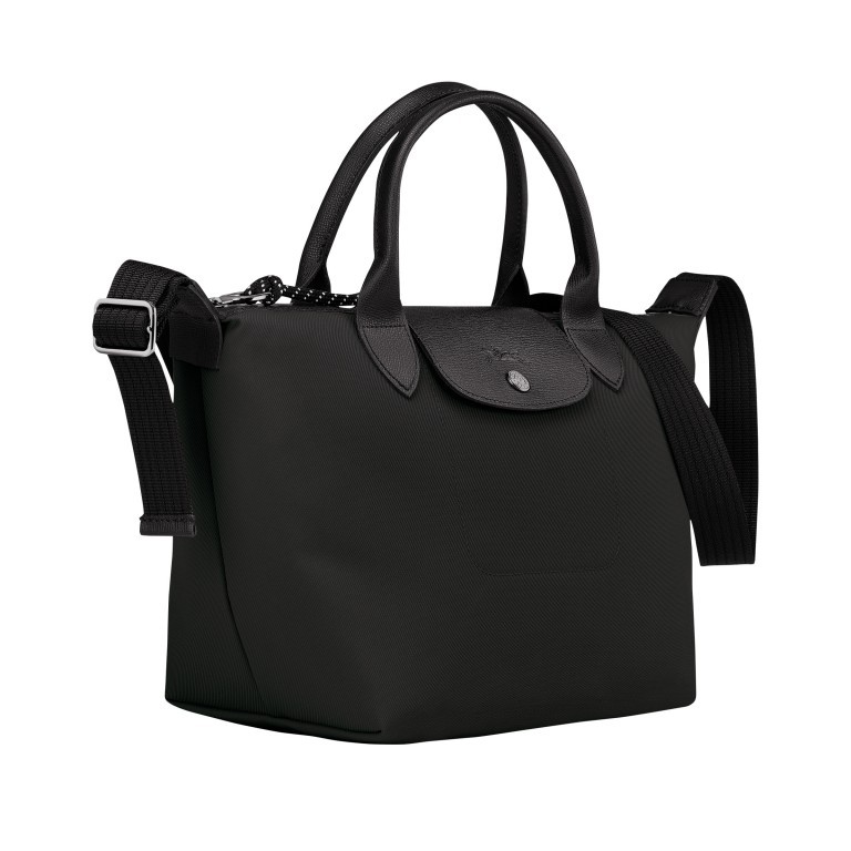 Handtasche Le Pliage Energy Handtasche S Schwarz, Farbe: schwarz, Marke: Longchamp, EAN: 3597922164301, Abmessungen in cm: 25.5x22x16, Bild 2 von 4