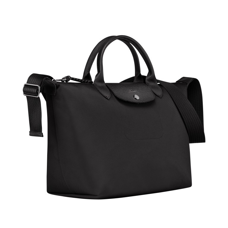 Handtasche Le Pliage Energy Handtasche M Schwarz, Farbe: schwarz, Marke: Longchamp, EAN: 3597922164240, Abmessungen in cm: 31x26x17, Bild 2 von 4