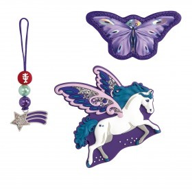 Sticker / Anhänger für Schulranzen Magic Mags Dreamy Pegasus