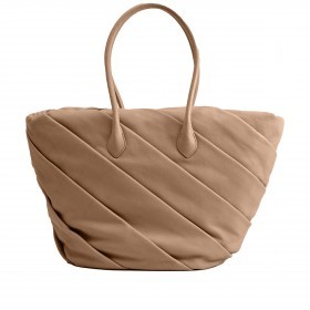 Shopper Soft Volume Noa Grainy Leather Caramel