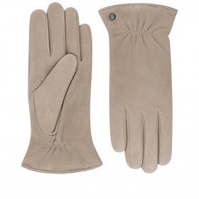 Handschuhe Straßburg Damen Veloursleder Größe 7,5 Clay