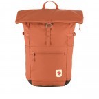 Rucksack High Coast Foldsack Volumen 24 Liter Rowan Red, Farbe: orange, Marke: Fjällräven, EAN: 7323450598174, Abmessungen in cm: 26x45x20, Bild 1 von 11