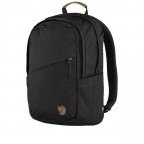 Rucksack Räven mit Laptopfach 15 Zoll Volumen 20 Liter Black, Farbe: schwarz, Marke: Fjällräven, EAN: 7323450786014, Abmessungen in cm: 34x42x15.5, Bild 2 von 5